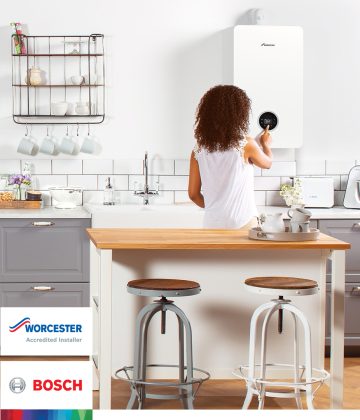 Life White Traditional Kitchen With Woman